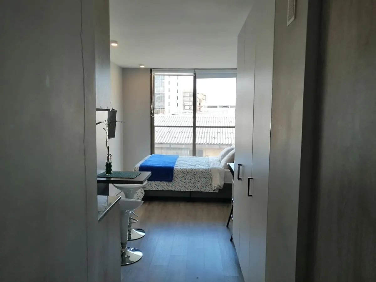 Apartaestudio Chapinero Balcon Lägenhet Bogotá
